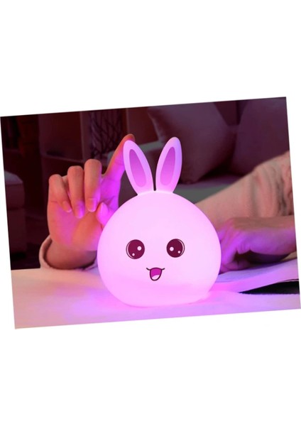 Buğz Sevimli Tavşan Tasarımlı Gece Lambası