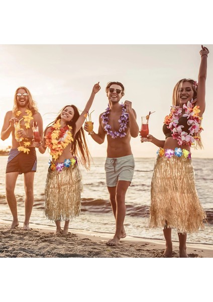 Buğz Hawaii Tarzı Hula Eteği – 60 cm Hasır Natural Etek modelleri