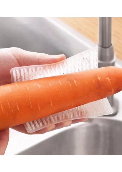 Buğz Çok Amaçlı Sebze ve Meyve Temizleme Patates Soyma Fırçası