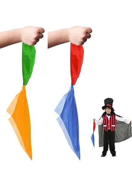 Buğz Renk Değiştiren Sihirli Mendil Sihirbazlık Oyunu