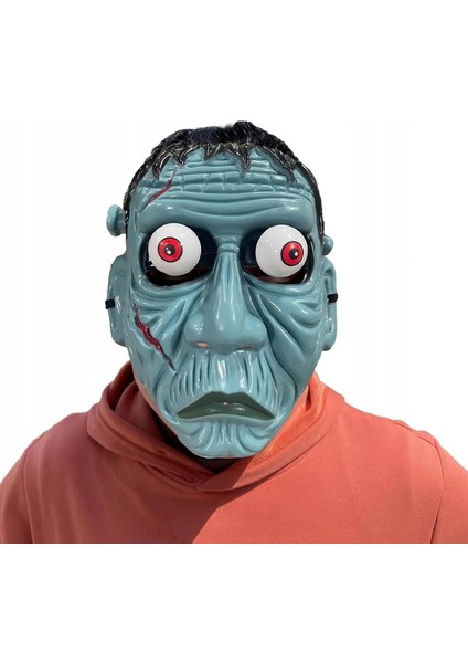 Buğz Frankenstein Temalı Sallanan Oynar Gözlü Maske