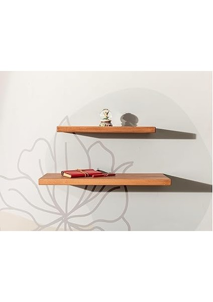 Ahşap Dekoratif Tasarım Duvar Raf Düzenleyici Kütüphane Kitaplık Banyo ve Mutfak Küçük Koyu fiyatları