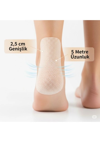 Buğz Ayakkabı Vurma Önleyici Rulo Bant 2.5 cm x 5 M