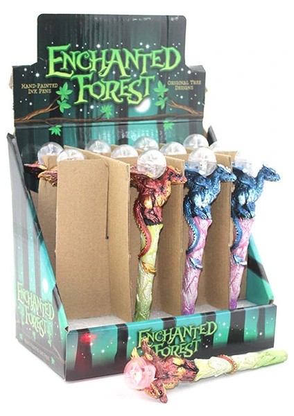 Buğz Dragonlu Polyester Işıklı Tükenmez Kalem fiyatları