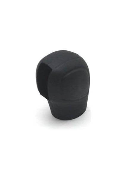 Topuz Kılıfı Silikon Otomatik Masajlı Siyah