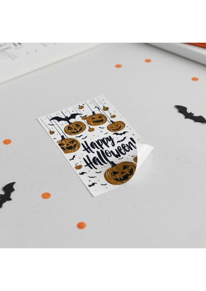 Buğz Halloween Temalı Balkabaklı Duvar Sticker Seti modelleri