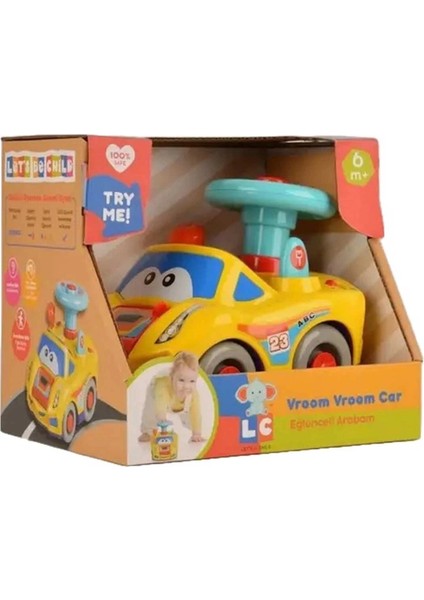 Buğz Sesli Müzikli ve Işıklı Çok Fonksiyonlu Eğlenceli Arabam fiyatları