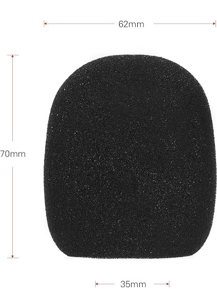 5 Adet El Mikrofonu Camlar Mic Köpük Kapakları ile Uyumlu Standart Top Tipi Mikrofonlar Için Ktv Karaoke Dj fiyatları