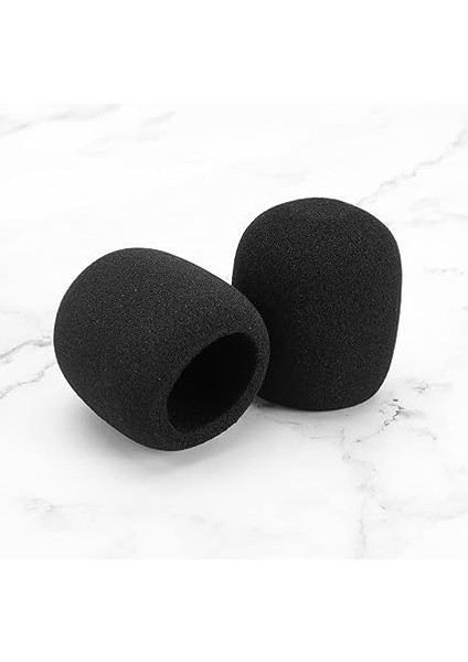 2 Adet SM58 Mikrofon Pop Filtresi Yedek Shure SM58 PGA48-XLR PGA48 SM58 BETA58A SM48 SM58-S SM58-CN Küre Mikrofon 7,6 x 6,5 Cm, Siyah indirimleri