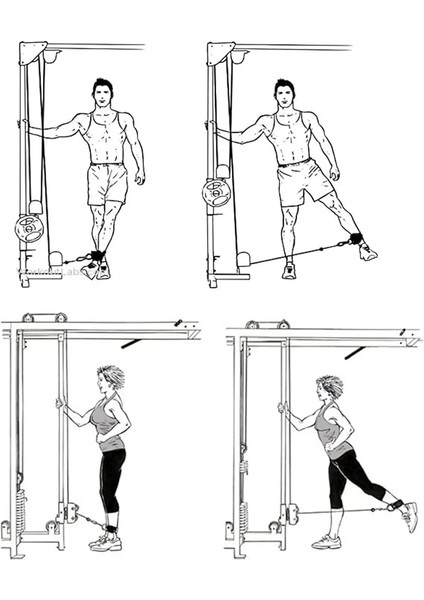 Byfit D Halkalı Ayak ve El Bileği Için Ağırlık Çekiş Kayışı fırsatları