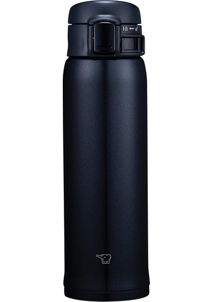 SM-SR48 Termos Bardak Matara 0.48 Lt, Siyah Simli