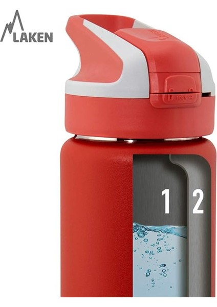 Çelik 18/8 Summit Termos Şişe 0,75L - Turuncu modelleri