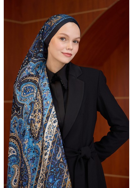 Winter Bloom Soft Şal modelleri