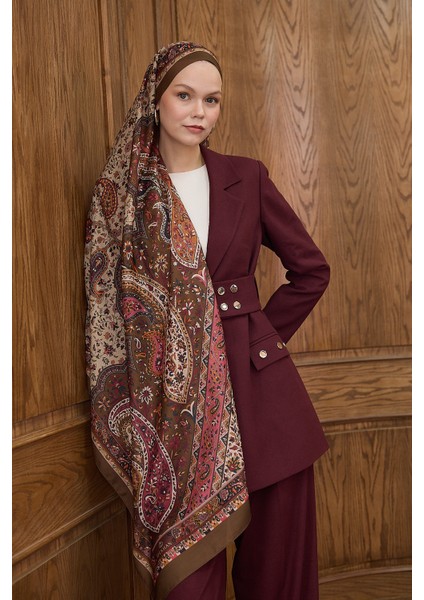 Winter Bloom Soft Şal