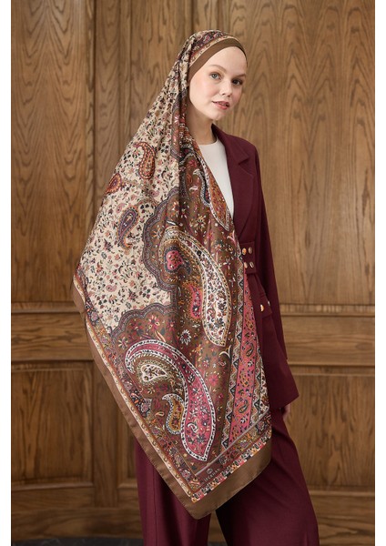 Winter Bloom Soft Şal modelleri