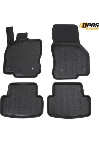 Audi A3 Sedan 2012-2021 Arası 3D Havuzlu Oto Paspas