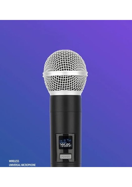 Kablosuz Karaoke Mikrofonu 6.35MM Amfi Hoparlör Için 600 Hz Ila 800 Khz Çok Amaçlı Tak ve Çalıştır Kablosuz Mikrofon Dış Mekan Için WN06 (Ciftli-Wn-06) fırsatları