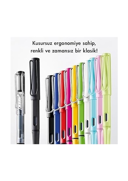 Vısta Dolma Kalem Metal Klıps Ef Uc Seffaf 12-Ef modelleri