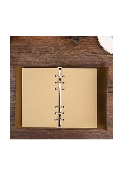 Yaprak Baskılı Deri Kapaklı Günlük Not Defteri Özel Tasarım Hediyelik Siyah fırsatları