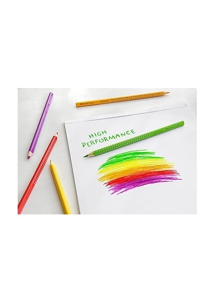 201540 - Çocuklar ve Yetişkinler Için Renkli Kalem Seti, 24 Parça, Üçgen, Kırılmaz, 4 Neon Renk ve 2 Kurşun Kalem Dahil indirimleri