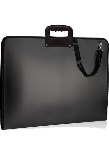 Resim Çantası Fermuarlı Kulplu 37X54 cm 1 Adet Teknik Resim Dosya Çantası 35X50 cm Askılı Proje Çantası Okul Sınıf
