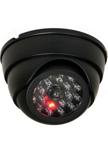 Sahte Kamera Ledli 360 Oynar Başlıklı Dome