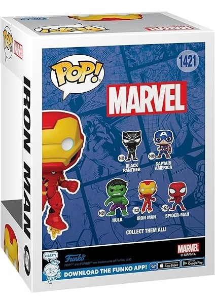 Pop!: Marvel - Demir Adam modelleri
