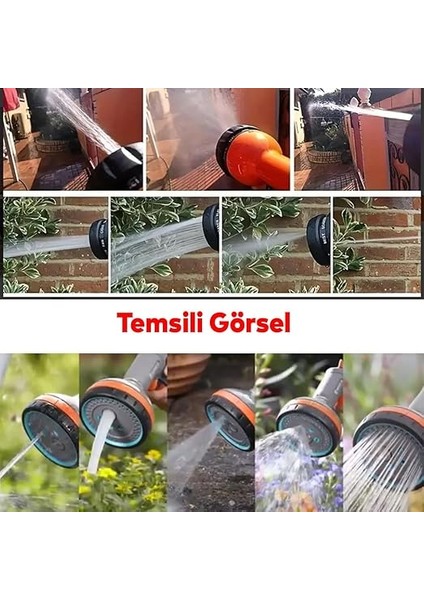Otomatik 6 Fonksiyonlu Araba Yıkama Bahçe Sulama Temizleme Tabancası Tetikli Ayarlı Tabanca indirimleri