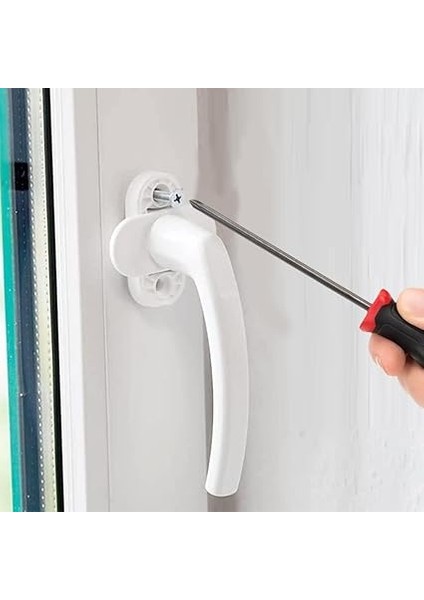 Yüksek Kalite Alüminyum Beyaz Pencere Kolu (Tüm Tipler Için) fiyatları