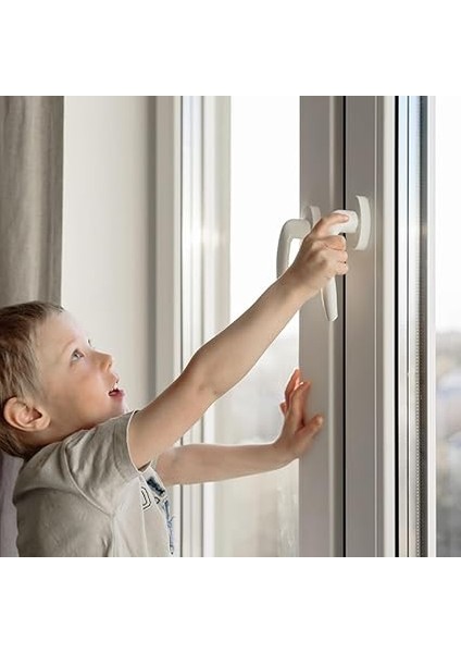 Yüksek Kalite Alüminyum Beyaz Pencere Kolu (Tüm Tipler Için) modelleri