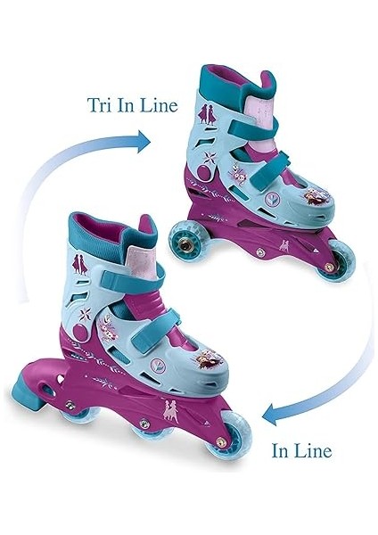 Paten In-Line 3 Teker Frozen-2 Size-S 29/32 modelleri