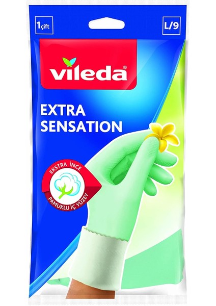 Extra Sensation ELDIVEN,%100 Doğal Lateks, L