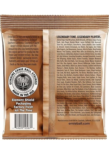 Ball Earthwood Özel Hafif Fosfor Bronz Akustik Gitar Telleri - 11.5-54 Kalınlık fiyatları