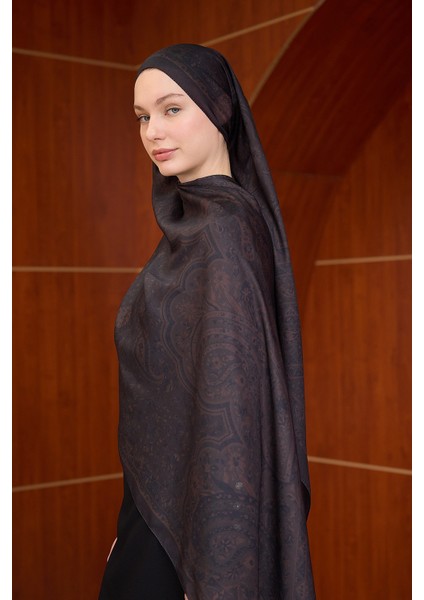 Winter Bloom Soft Şal modelleri