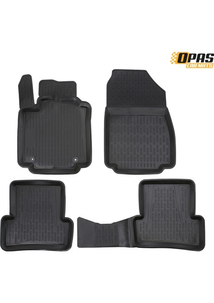 Renault Clio 3 2006-2012 Arası 3D Havuzlu Oto Paspas