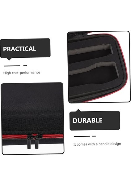 Kablosuz Mikrofon Taşıma Çantası Su Geçirmez Darbe Dayanıklı Hafif Mikrofon Kılıfı Seyahat Için Uygun Sırt Çantası Veya Valize Kolayca Sığdırılabilir fiyatları