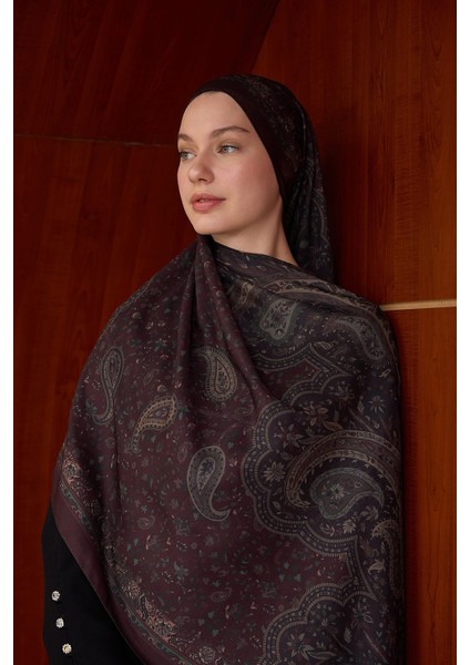 Winter Bloom Soft Şal modelleri