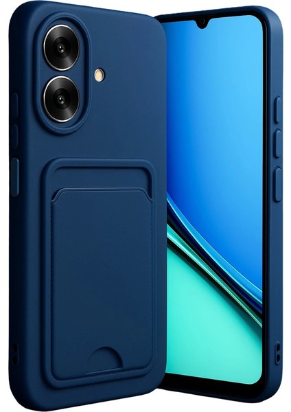 Realme Note 60 Kelvin Kartvizitli Silikon - Lacivert