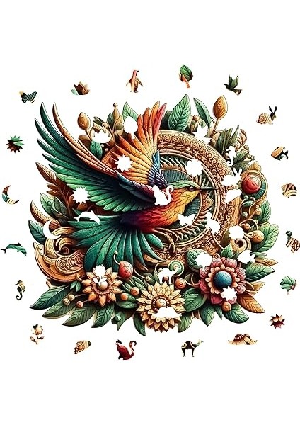 - Ahşap Puzzle Yetişkinler Için - Sinek Kuşu Benzersiz Parçalı Puzzle - 250 Parça Ahşap Yapboz - Yapıştırıcı Folyo Dahil - Dekoratif Ahşap Puzzle - 29X28 cm - Wz-19 fiyatları