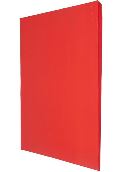 Kırmızı A4 Kağıt Fon Kartonu Fotokopi Kağıdı 100 Adet