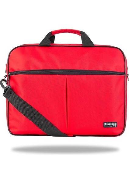 WTX302 Wtxpro Serisi 15.6 Inch Uyumlu Su Geçirmez Kumaş Macbook, Laptop, Notebook El Çantası- Kırmızı fiyatları
