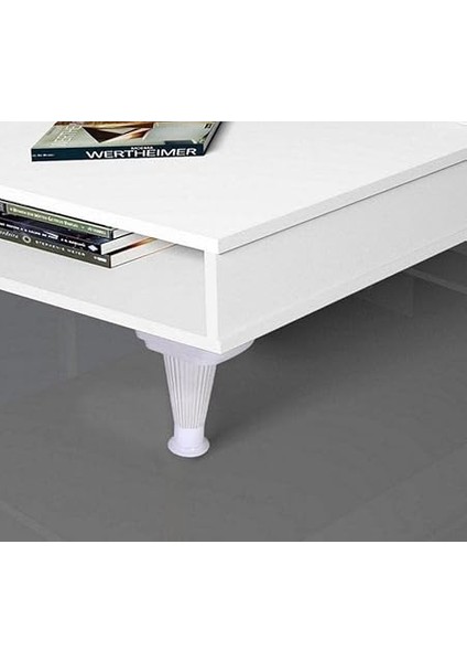 Nitra Mobilya Kanepe Koltuk Ünite Ayağı 15 cm Beyaz Baza Ayak (4 Adet) fırsatları