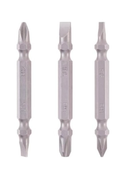 Düz Bits Ucu 65 mm Yıldız Düz Uç Seti 3 Adet - 49130410