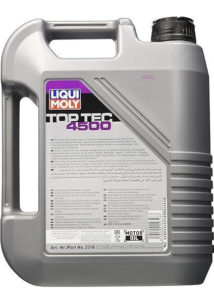 Moly Top Tec 4500 5W-30 5 L Otomotiv Bakım Ürünü fiyatları