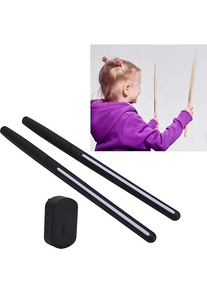 Elektronik Hava Seti, Hassas Sensörlere Sahip Taşınabilir Elektrikli Davullar, Hava Çubukları, Yeni Başlayanlar Için Çoklu Modlar Hafif ve Şık Tasarım modelleri