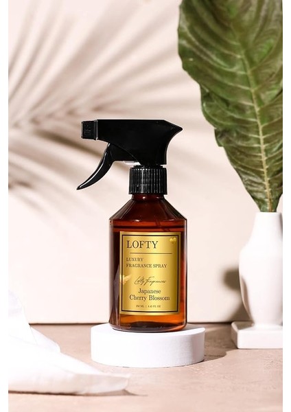 Japon Kirazı Oda ve Çamaşır Spreyi Oda Parfümü, Oda Kokusu, Koku Giderici 250ML