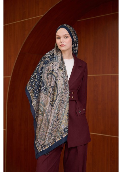 Winter Bloom Soft Şal modelleri