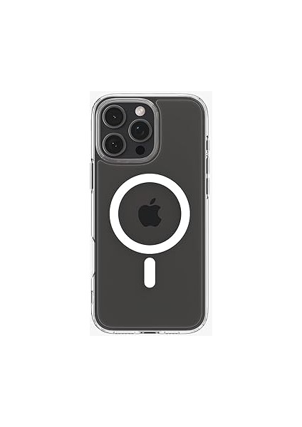 iPhone 16 Pro Ince Magsafe Kılıf Crystal Hybrid Sararma Karşıtı Duraclear™ Hava Kanalı Teknolojisi™ Askeri Sınıf Koruma Magfit White Şeffaf Kapak - ACS08162 fiyatları