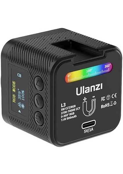 L3 Rgb LED Efektli Video Işığı L052GBB1 fiyatları