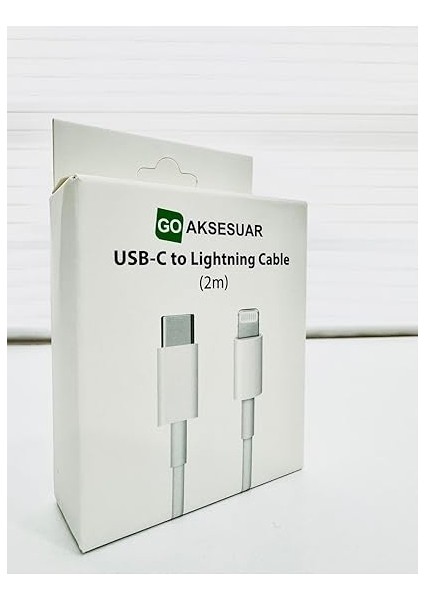 Type-C To Lightining 20W 2 Metre Hızlı Şarj Kablo 11-12-12PRO-13-13PROMAX-14-14PRO-14 Promax - BEYAZ2M indirimleri
